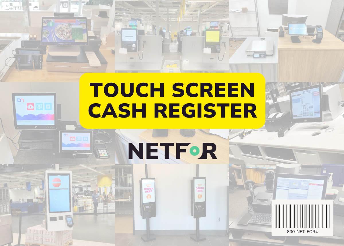 Touch Screen Cash Register
